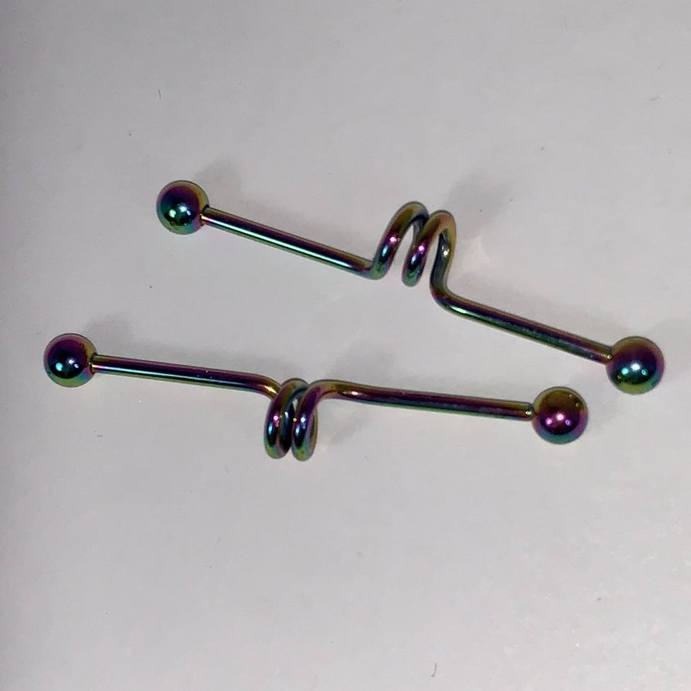 14 Gauge Multi-Colored Industrial Bar Small Coil